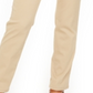 Calça jeans feminina estilo &amp; co com controle de barriga e perna reta, marrom, tamanho 4 P
