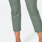 Calça curta feminina Charter Club Newport Tummy Control, verde, tamanho 14