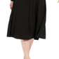 Vestido MIDI Calvin Klein Feminino Manga Bufante Preto Tamanho 12