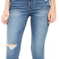 Jeans rasgado e cós alto Vanilla Star Junior's Real Cheeky Azul Tamanho -7