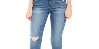 Jeans rasgado e cós alto Vanilla Star Junior's Real Cheeky Azul Tamanho -7