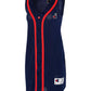 Vestido de beisebol feminino Champion azul tamanho M