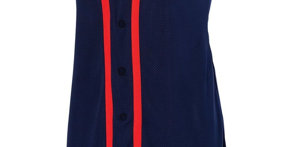 Vestido de beisebol feminino Champion azul tamanho M