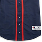 Vestido de beisebol feminino Champion azul tamanho M