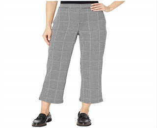 Calça Cropped Xadrez Sanctuary Feminina The Runway Azul Tamanho XS