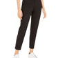Calça reta feminina Bar III preta tamanho XX-S