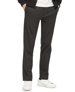 Calça jogger Calvin Klein masculina slim fit, cinza, tamanho médio