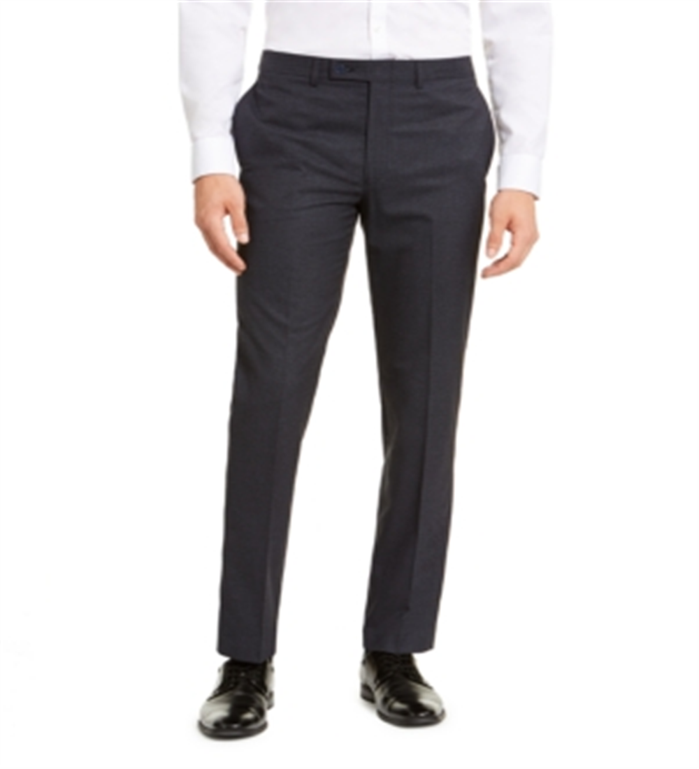 Calça xadrez masculina Calvin Klein azul tamanho 38x34