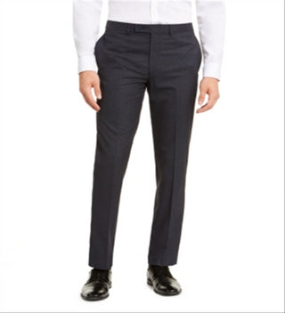 Calça xadrez masculina Calvin Klein azul tamanho 38x34