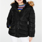 Madden Girl Jaqueta Puffer Feminina Infantil de Inverno, Preta, Tamanho 2XL