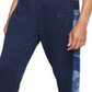 Calça Nike Dri Fit Camo Trim Fleece Tapered Masculina Azul Tamanho P