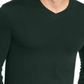 Camiseta Masculina Club Room Manga Longa Gola V Verde Tamanho Grande