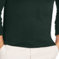 Camiseta Masculina Club Room Manga Longa Gola V Verde Tamanho Grande