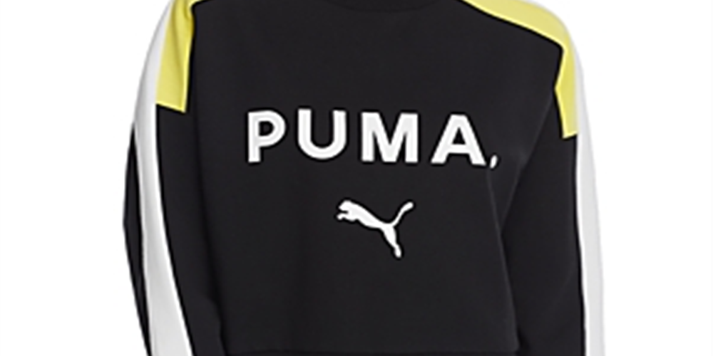 Moletom Puma Chase Cropped Feminino Preto Tamanho G