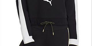 Moletom Puma Chase Cropped Feminino Preto Tamanho G