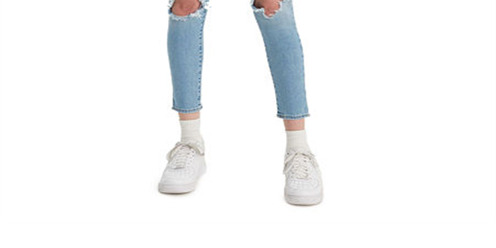 Calça jeans skinny Levi's 721 de cintura alta feminina, azul, tamanho 26