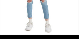 Levi's Women's 721 Ankle High-Rise Skinny Jeans Blue Size 26