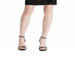 Vestido de festa Ralph Lauren feminino, com zíper, manga curta, decote em joia, acima do joelho, justo, preto, tamanho 12, pequeno