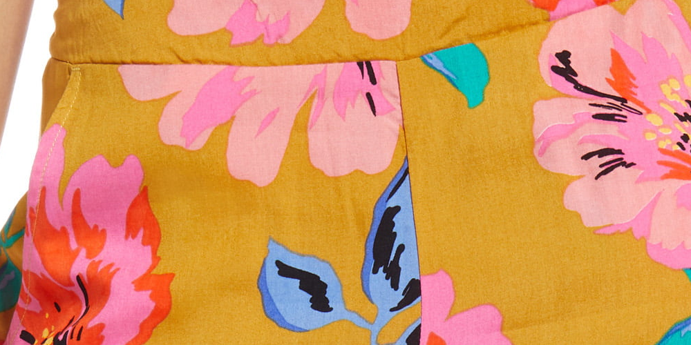 Calça feminina Billabong Cut Through rosa tamanho M