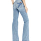 Calça jeans bootcut feminina 7 for All Mankind, azul, tamanho 32