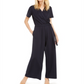 Macacão feminino Weekend Max Mara Panfilo de perna larga, azul, tamanho GG