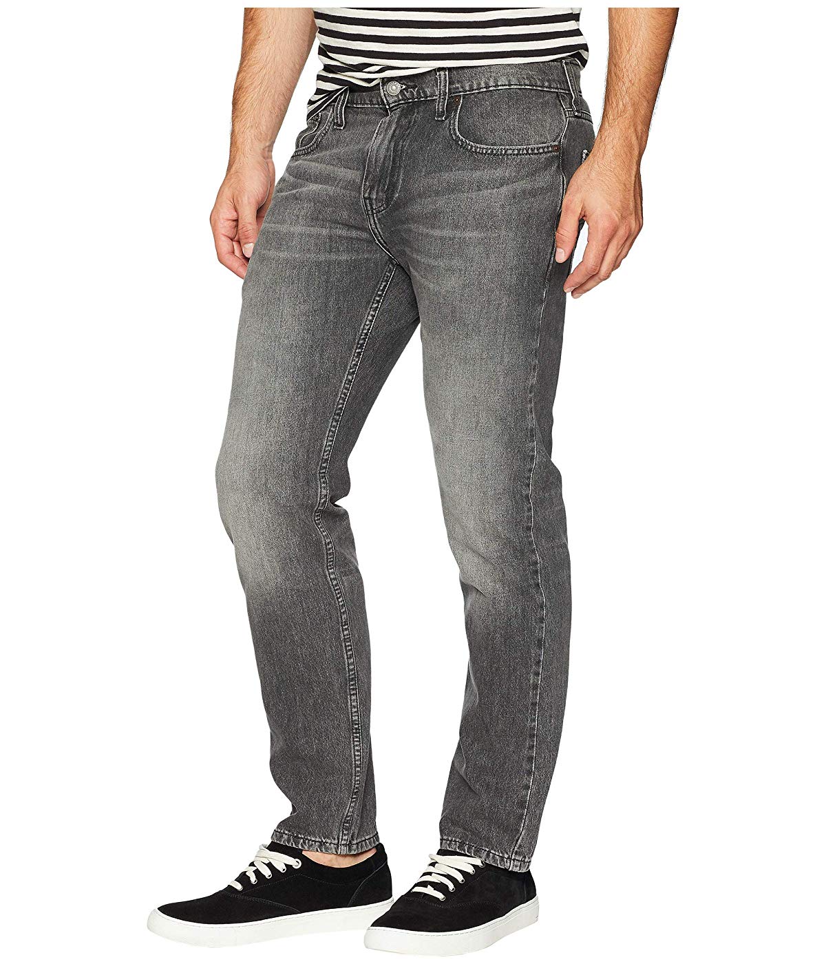 Calça jeans masculina Levi's regular cinza tamanho 31x30