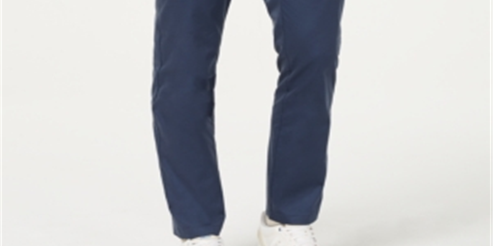 Calça esportiva masculina Attack Life by Greg Norman Slim Fit Performance, azul, tamanho 30x30