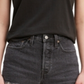 Camiseta Levi's Feminina Perfect Rounded Logo Ogo Meteorite Cotton Logo Preta Tamanho G