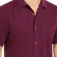 Camisa de seda Tommy Bahama Weekend Tropics masculina, roxa, tamanho XXXL