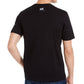 Camiseta masculina reflexiva aviador preta tamanho grande