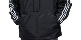 Jaqueta Adidas Masculina com Isolamento Repelente de Água, Preta, Tamanho Grande