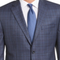 Camisa social slim fit com gola fácil de cuidar Michael Kors masculina, azul, tamanho 50
