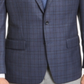Camisa social slim fit com gola fácil de cuidar Michael Kors masculina, azul, tamanho 50