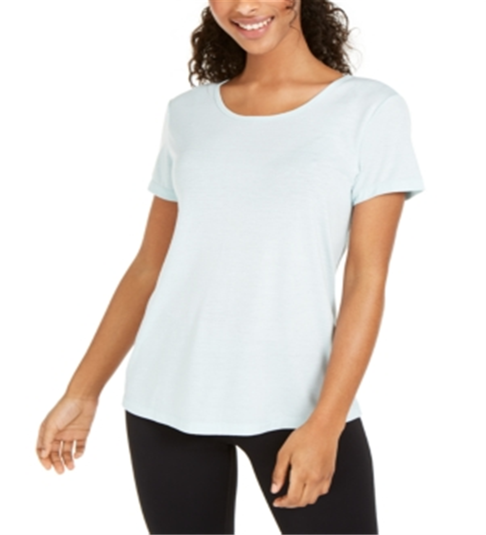 Ideology Camisetas e Tops Fitness Femininos para Corrida Verde Tamanho M