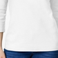 Karen Scott Blusa Feminina Gola Redonda Branca Tamanho X-S