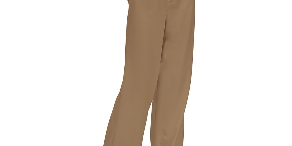 Calça Paperbag Feminina INC International Concepts, tamanho 10, cor gengibre