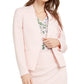Calvin Klein Blazer Feminino Assimétrico Frontal Rosa Tamanho 2 Petite