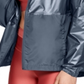Jaqueta com capuz Under Armour Storm Metallic feminina, tamanho médio, prateada