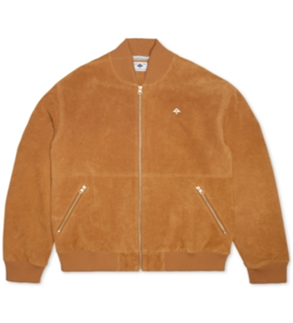 Jaqueta bomber de camurça Animal Planet masculina LRG marrom tamanho pequeno