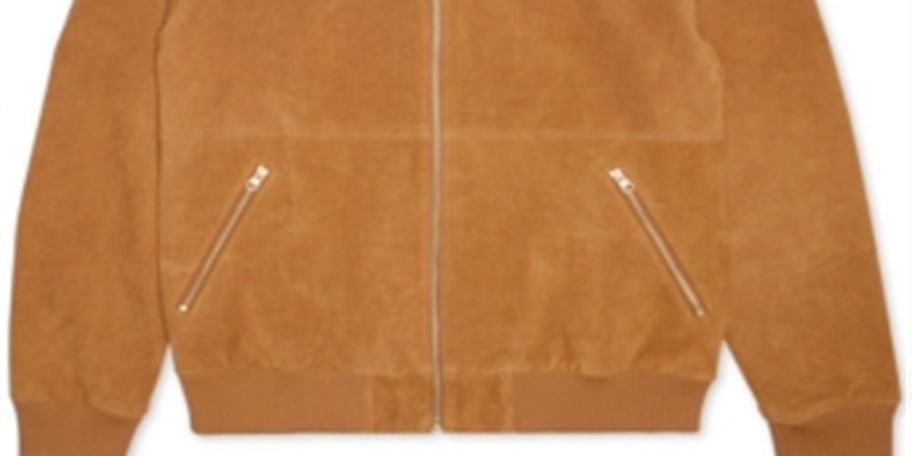 Jaqueta bomber de camurça Animal Planet masculina LRG marrom tamanho pequeno