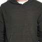 Suéter masculino vintage de malha com capuz e à prova de intempéries, preto, tamanho grande
