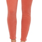 Calça jeans skinny feminina William Rast Perfect Ankle, laranja, tamanho 26