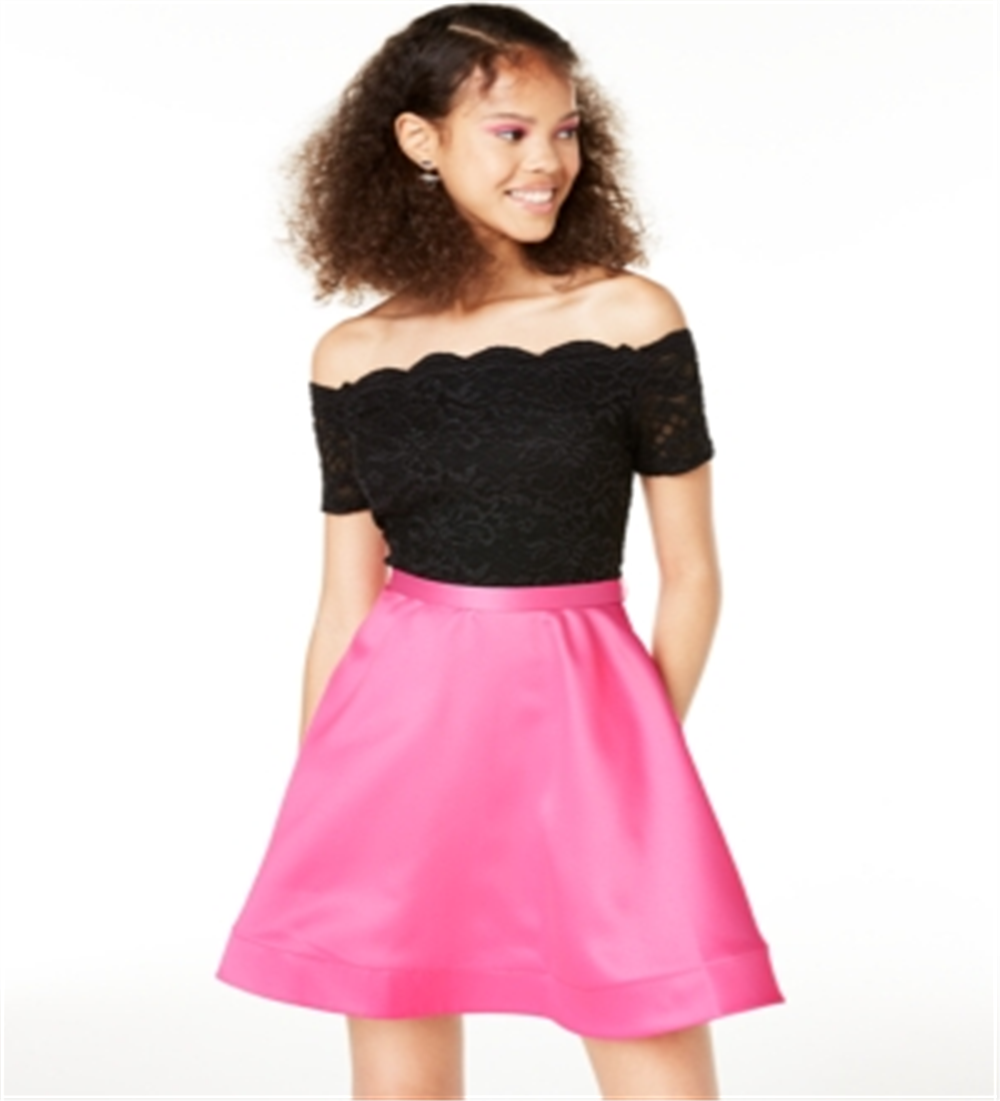 Vestido tomara que caia estilo juvenil City Studios, tamanho 3, rosa
