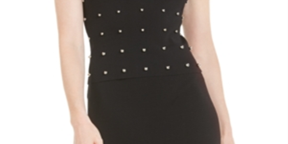 Regata feminina Bar III com tachas, preta, tamanho X-S