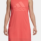 Vestido Adidas Sport ID Feminino, Rosa Prisma/Branco, Tamanho Médio