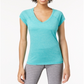 Camiseta Ideology Rapidry Heathered Performance Feminina Azul Tamanho P