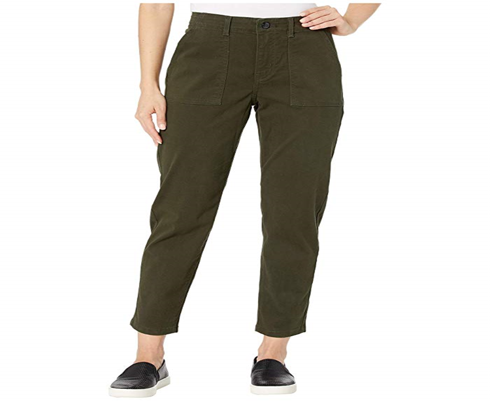 Calça Chino Levi's Classic Utility Feminina Verde Tamanho 10
