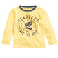 Camisa de manga comprida com estampa de T-Rex para meninos da Epic Threads, amarela, tamanho 4
