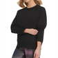 Moletom feminino DKNY Sport Logo, preto, tamanho pequeno