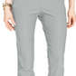 Calça feminina Charter Club Cambridge Tummy Control Slim Leg, cinza, tamanho 12P